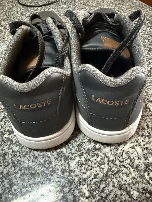 Sapatilhas lacoste como novas!