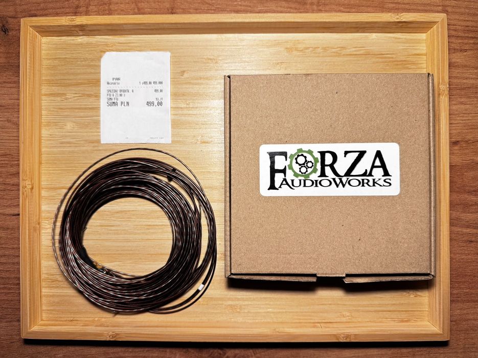 Przewód słuchawkowy Forza Audioworks OCC 8m + HPC 8m = 16m