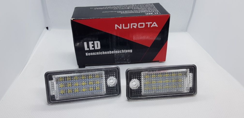 Oświetlenie Led rejestracji