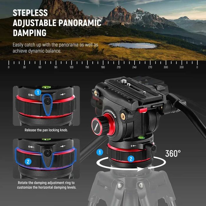 Професійний відеоштатив трипод для зйомки