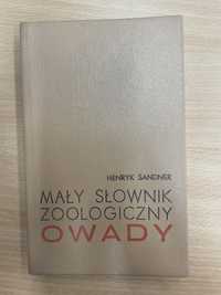 Mały słownik Zoologiczny owady