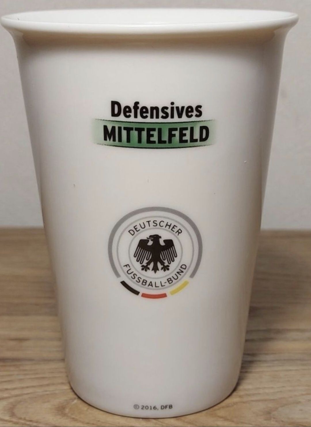 Лицензированный стакан немецкой футбольной ассоциации.