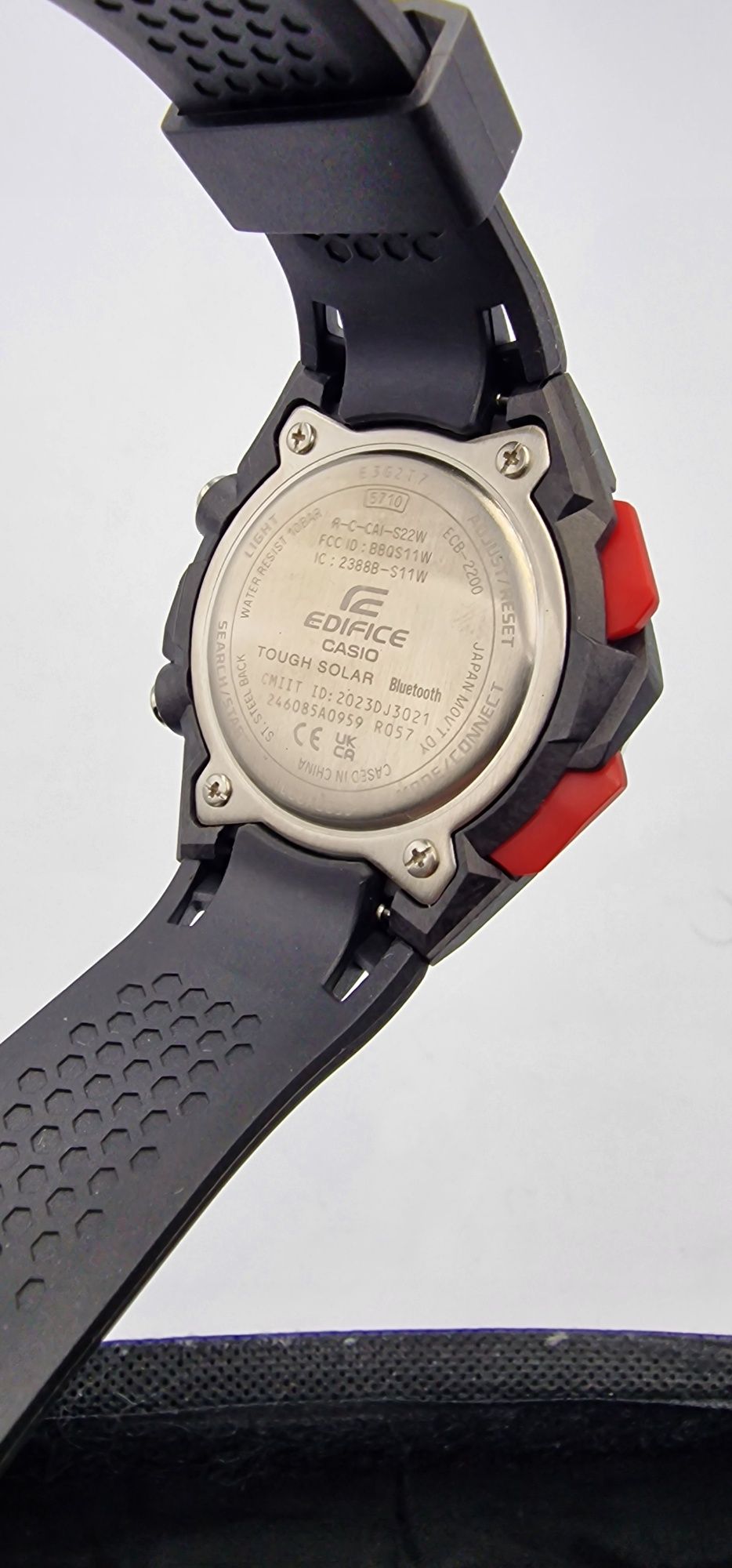 Casio Edifice Solar Windflow - Carbon - Bluetooth - ECB-2200P