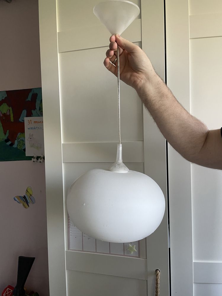 Zestaw dwoch lamp, lampy, lampa wisząca