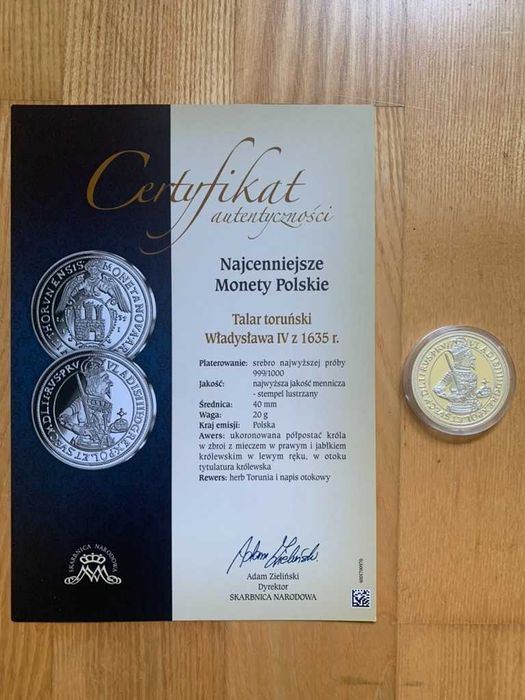 Najcenniejsze Monety Polskie - kolekcja srebrna