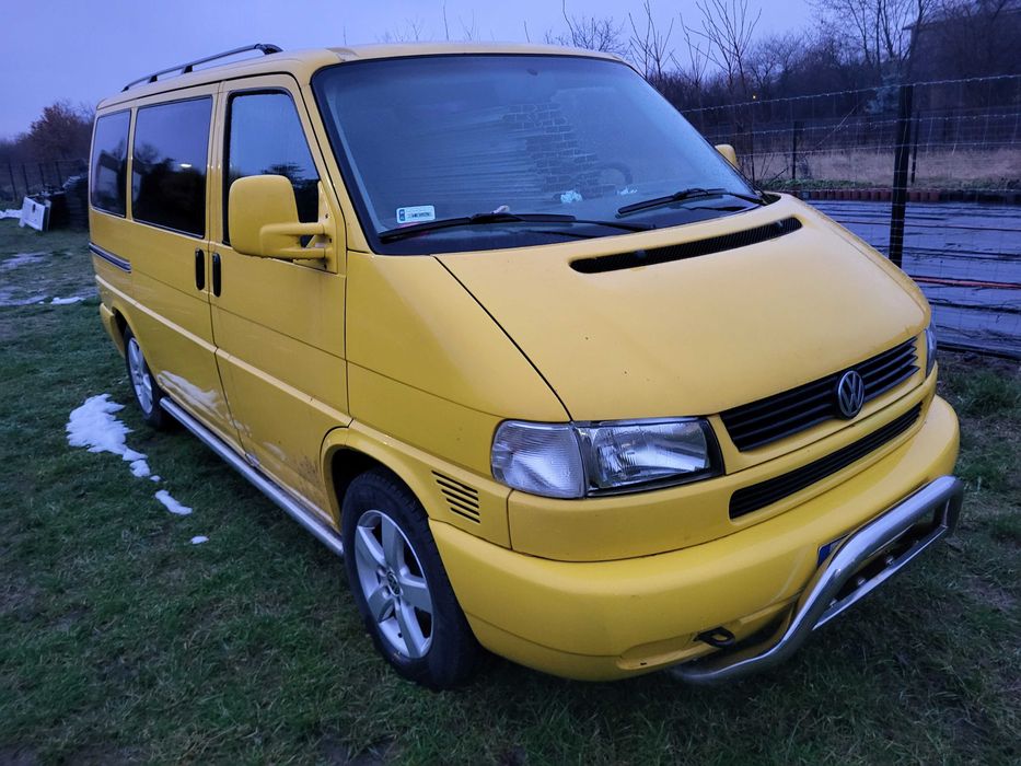 Volkswagen VW T4 salon Polska 5 osób 2.5 tdi 102km doka