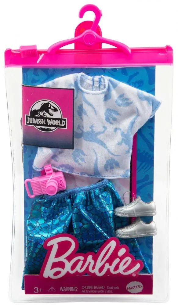 Ubranko Ubranie Dla Lalki Barbie + Akcesoria Mattel Barbie