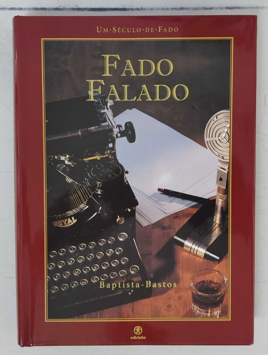Um Século de Fado. 2 Álbuns capa Dura, Fado Falado e Notas de Música