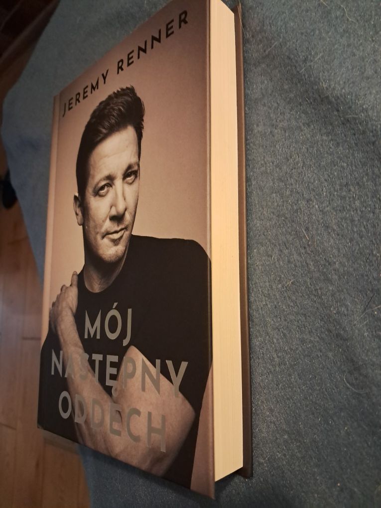 Książka Mój następny oddech Jeremy Renner