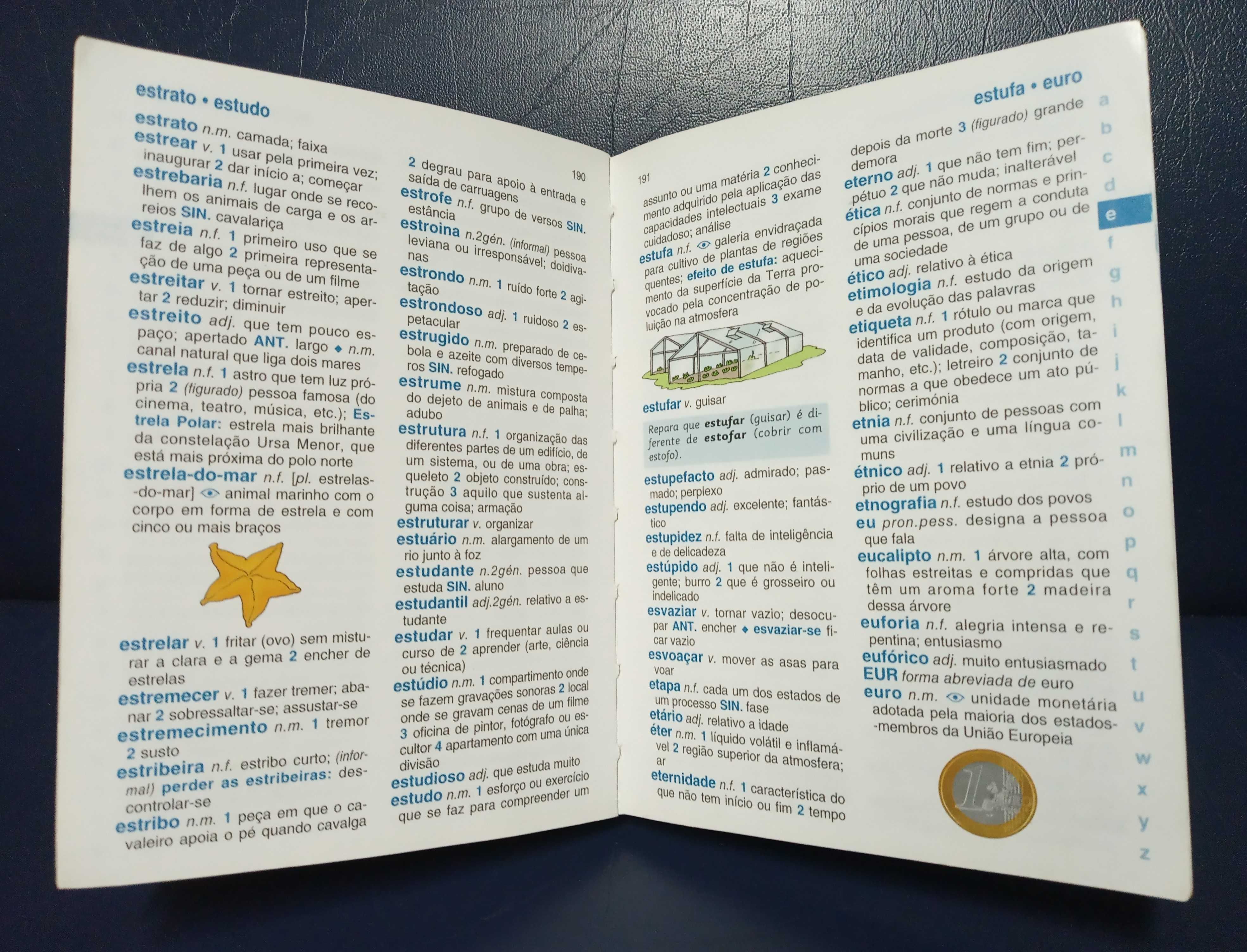 Livro Dicionário Básico Ilustrado Língua Portuguesa