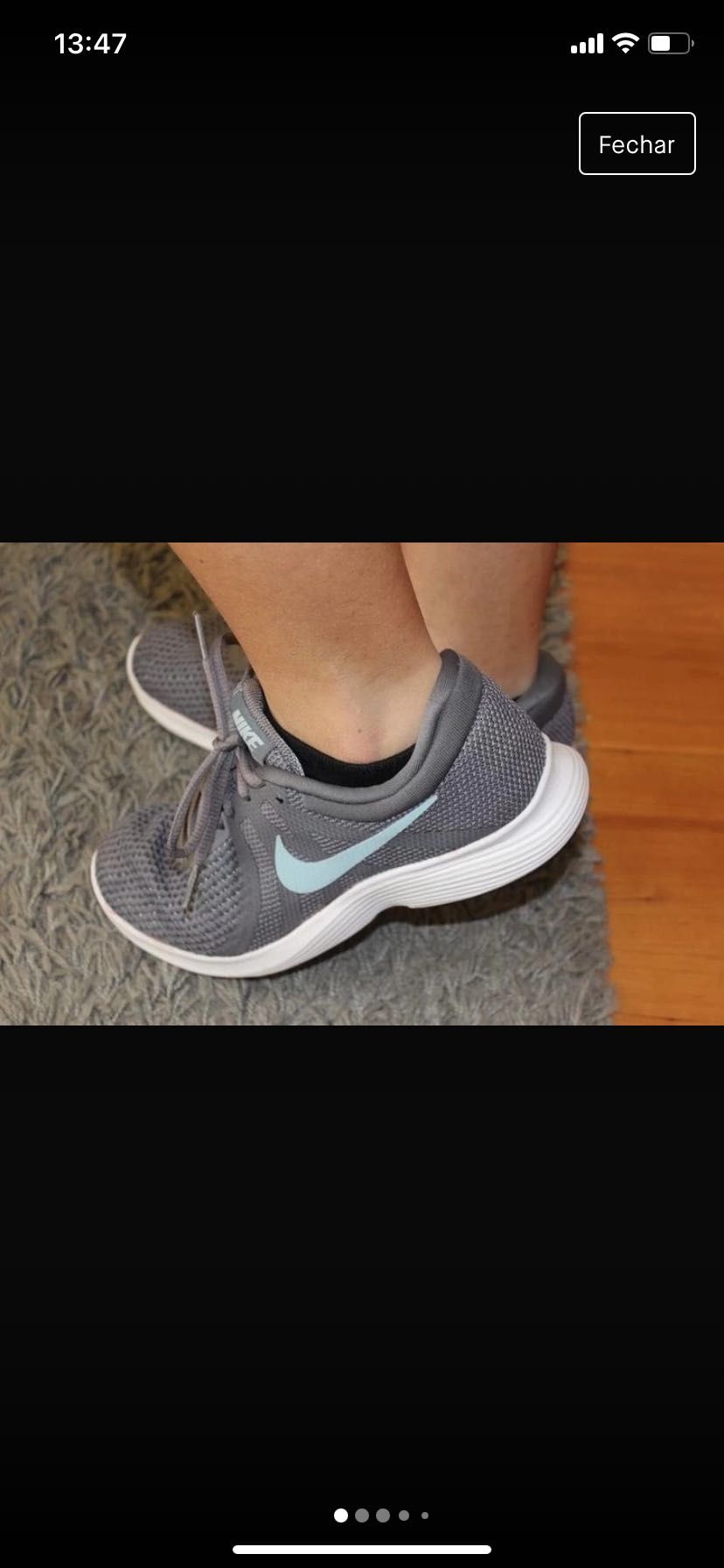 Sapatilhas Nike como novas