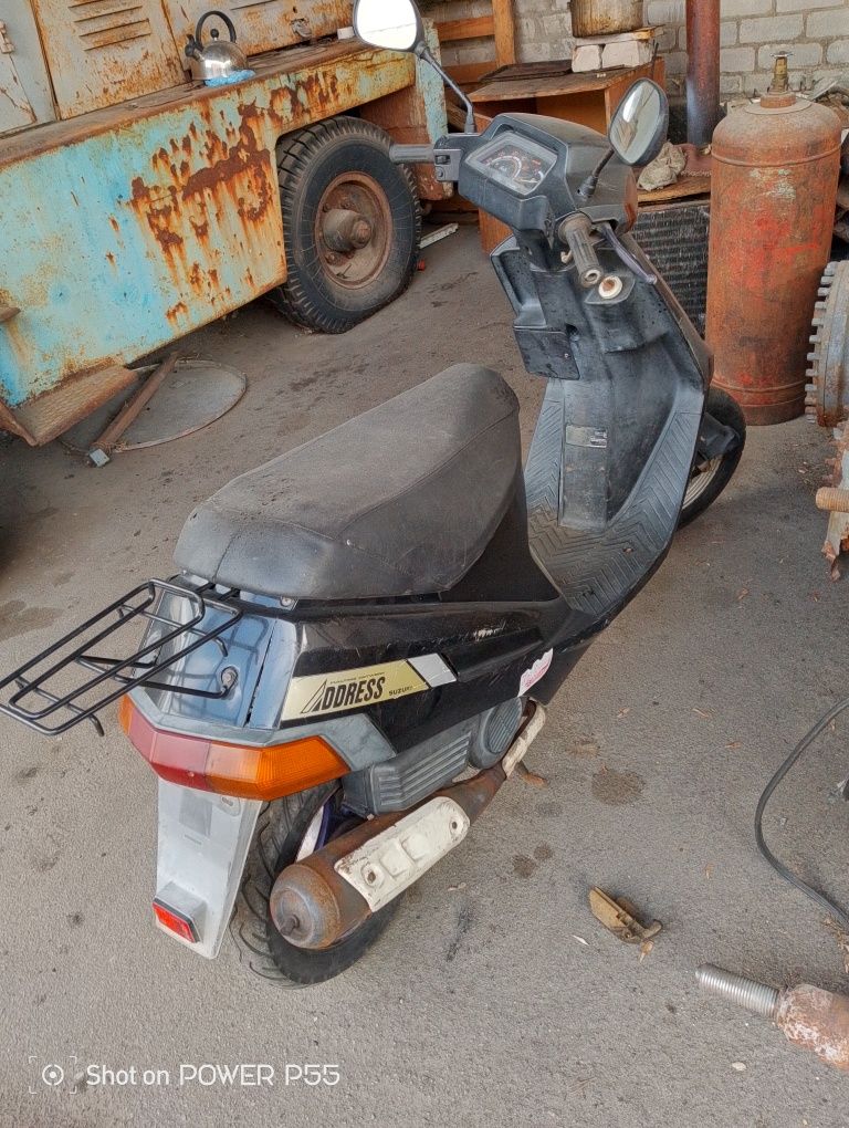 Продам скутер, мопед suzuki address 50 з ДОКУМЕНТАМИ!!!