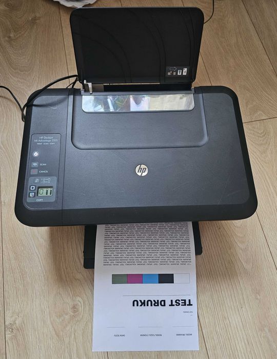 HP Ink Advantage 2515 drukarka atramentowa, sprawna, z tuszami