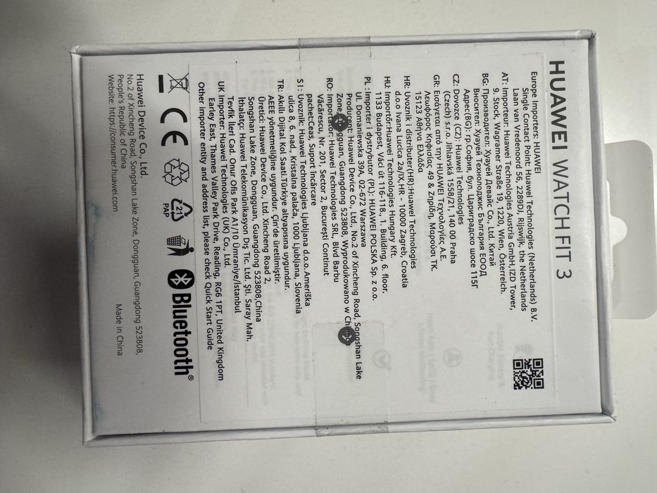 NOWY smartwatch zegarek HUAWEI WATCH FIT 3 Edition sklep gwarancja