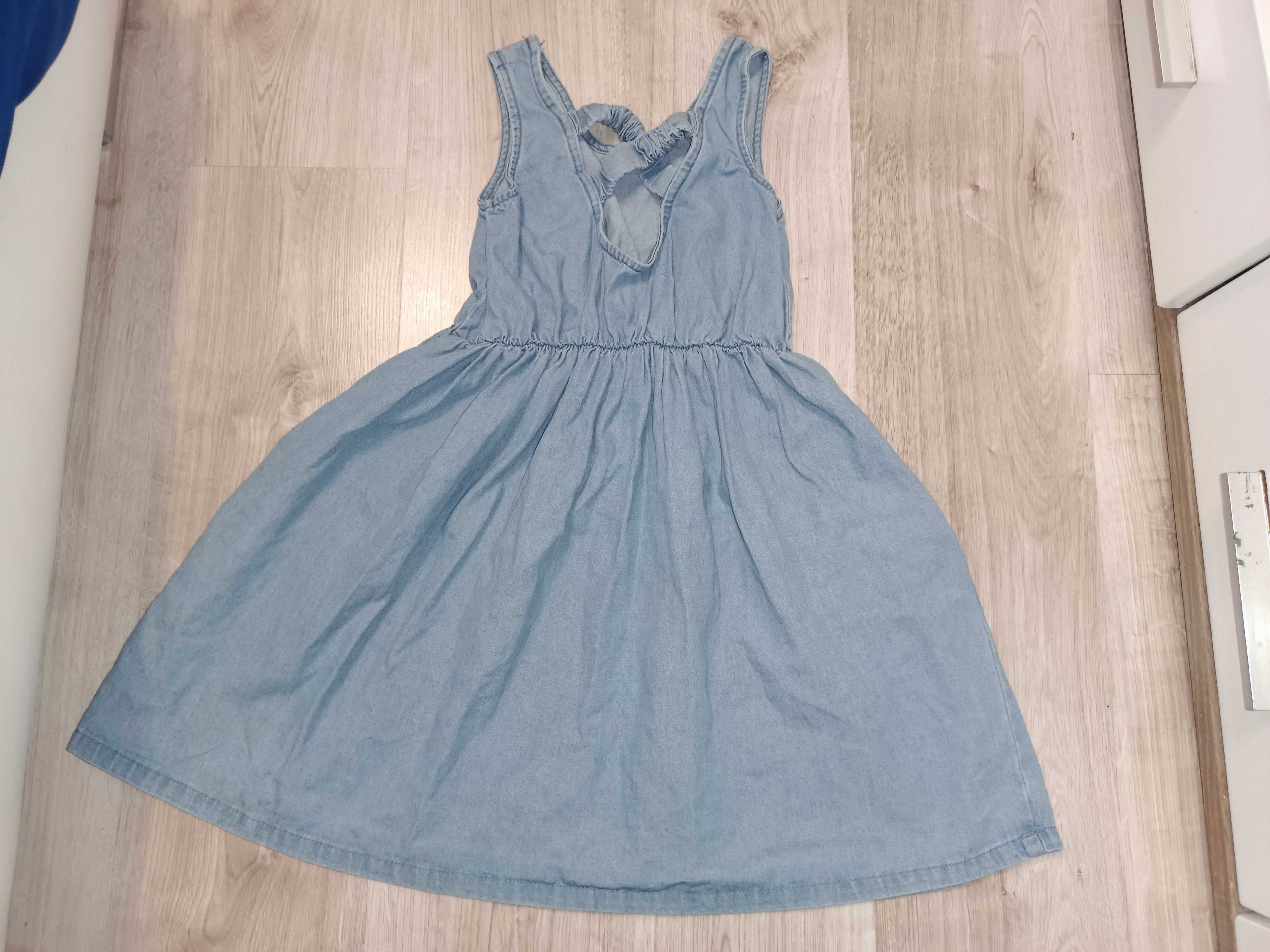 Jeansowa sukienka Reserved 140 cm