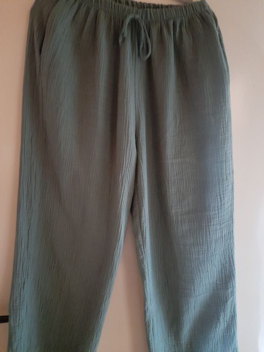 Spodnie Damskie Muślinowe