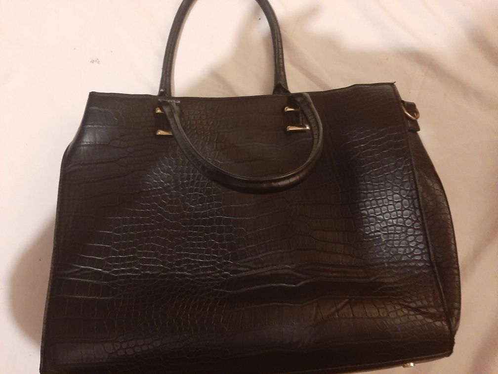 torba , torebka do pracy czarna, damska H&M