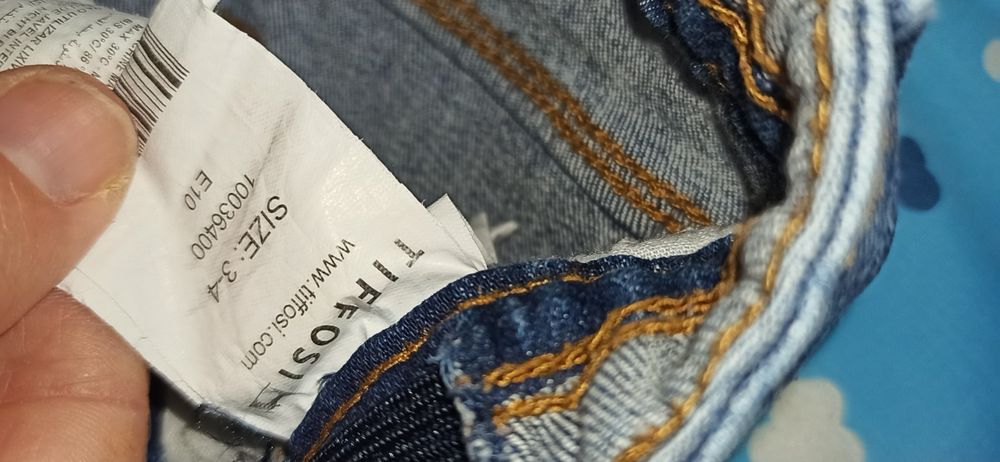 Calças ganga tifosi 3_4 anos