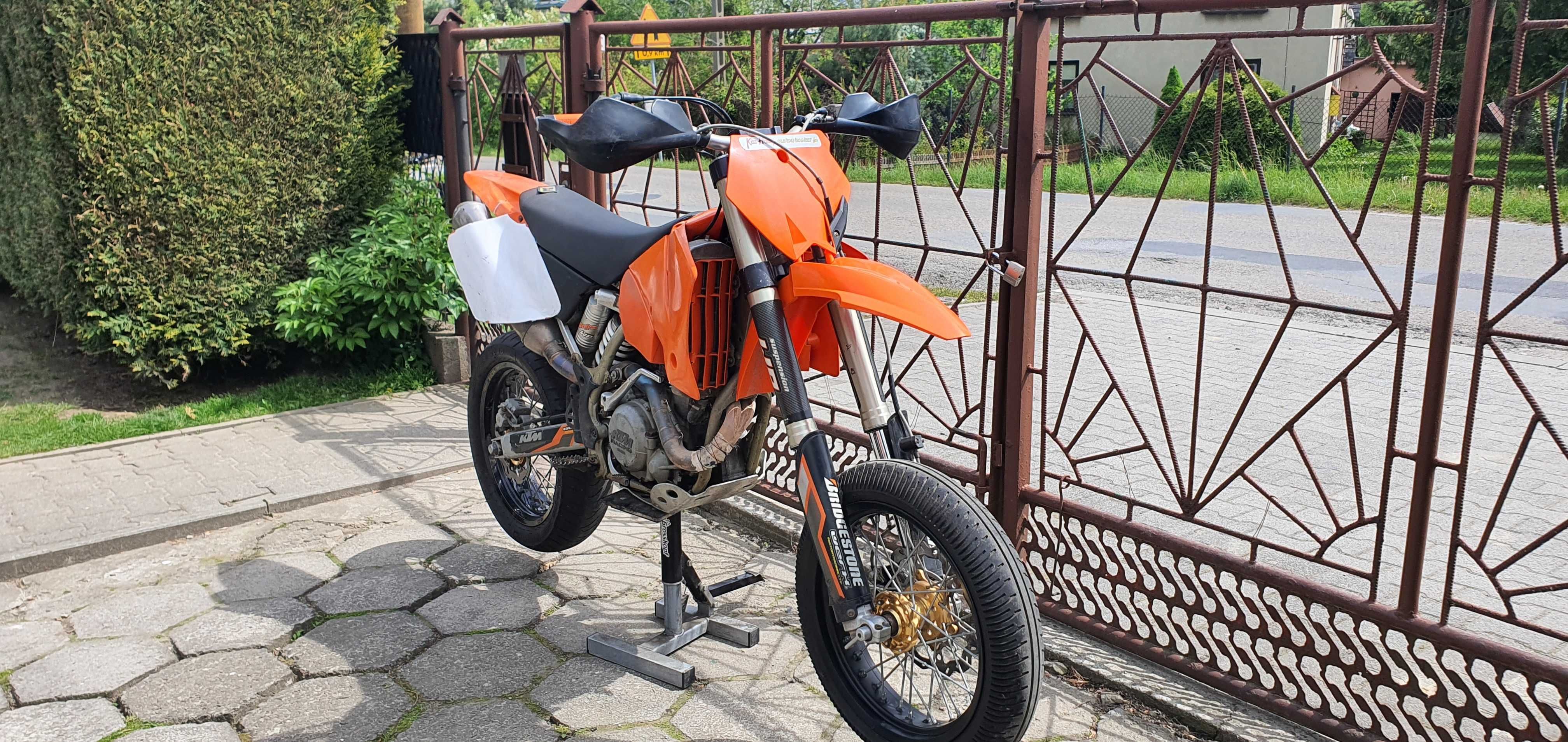 KTM 450 EXC Supermoto, Kałuża Motocykle, zamiana.