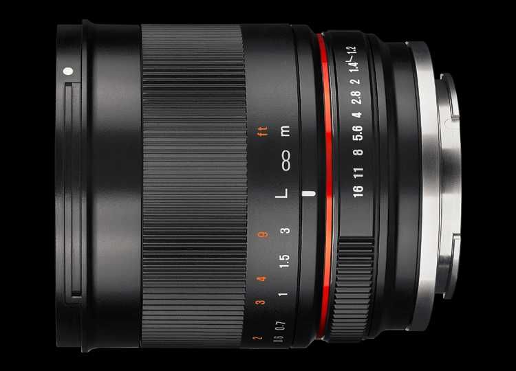 Топовий об'єктив для Canon  EOS М. Samyang 35mm f/1.2 ED AS UMC CS.