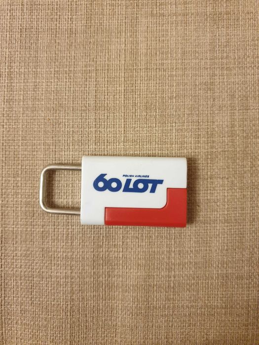 Brelok LOT, 60 Lot, polish airlines, PRL