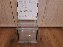Terrarium 8L NOWE  kostka 20x20x20