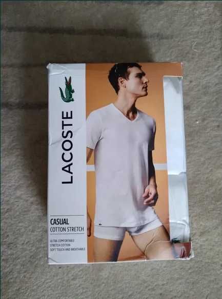 Podkoszulki T-shirt Lacoste 2-pack r. M