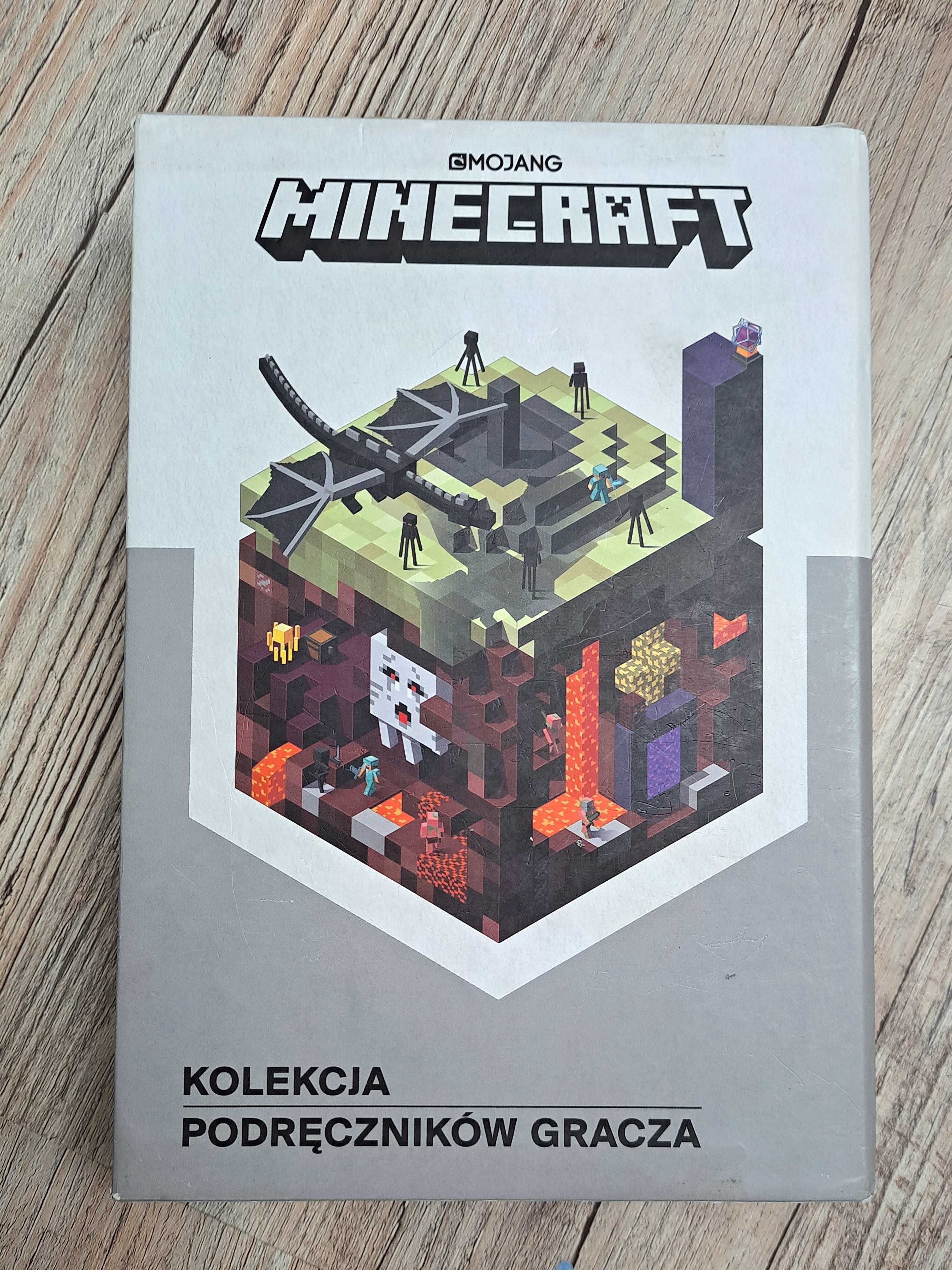 Zestaw książek Minectraft: Kolekcja podręczników gracza