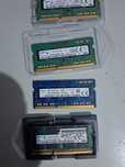 Vendo várias memórias ram como novas  testadas