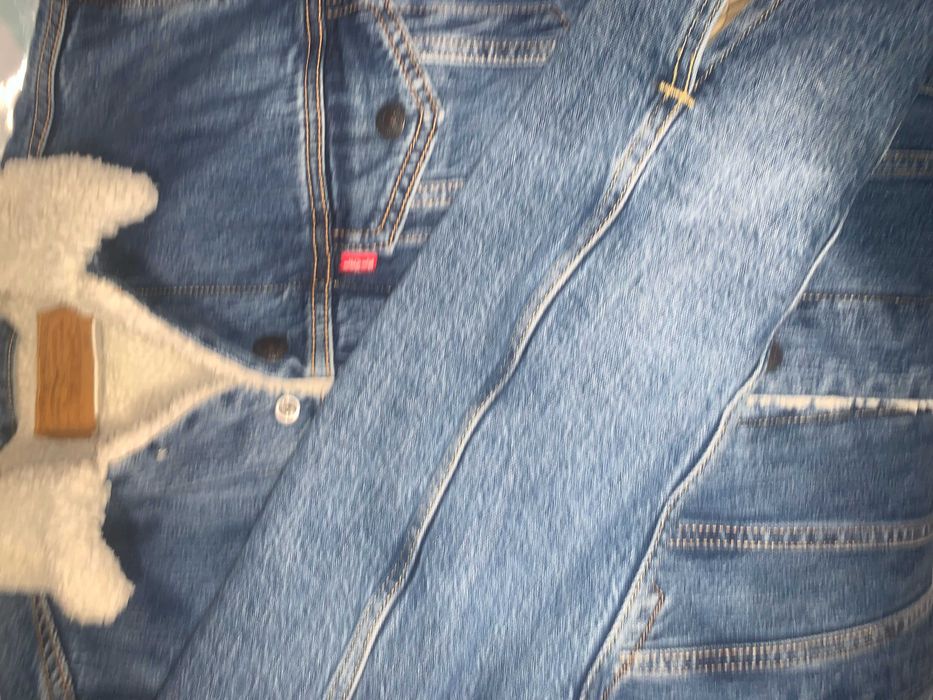 LEVI'S Casaco de Ganga - Levis Type III Sherpa Trucker - M