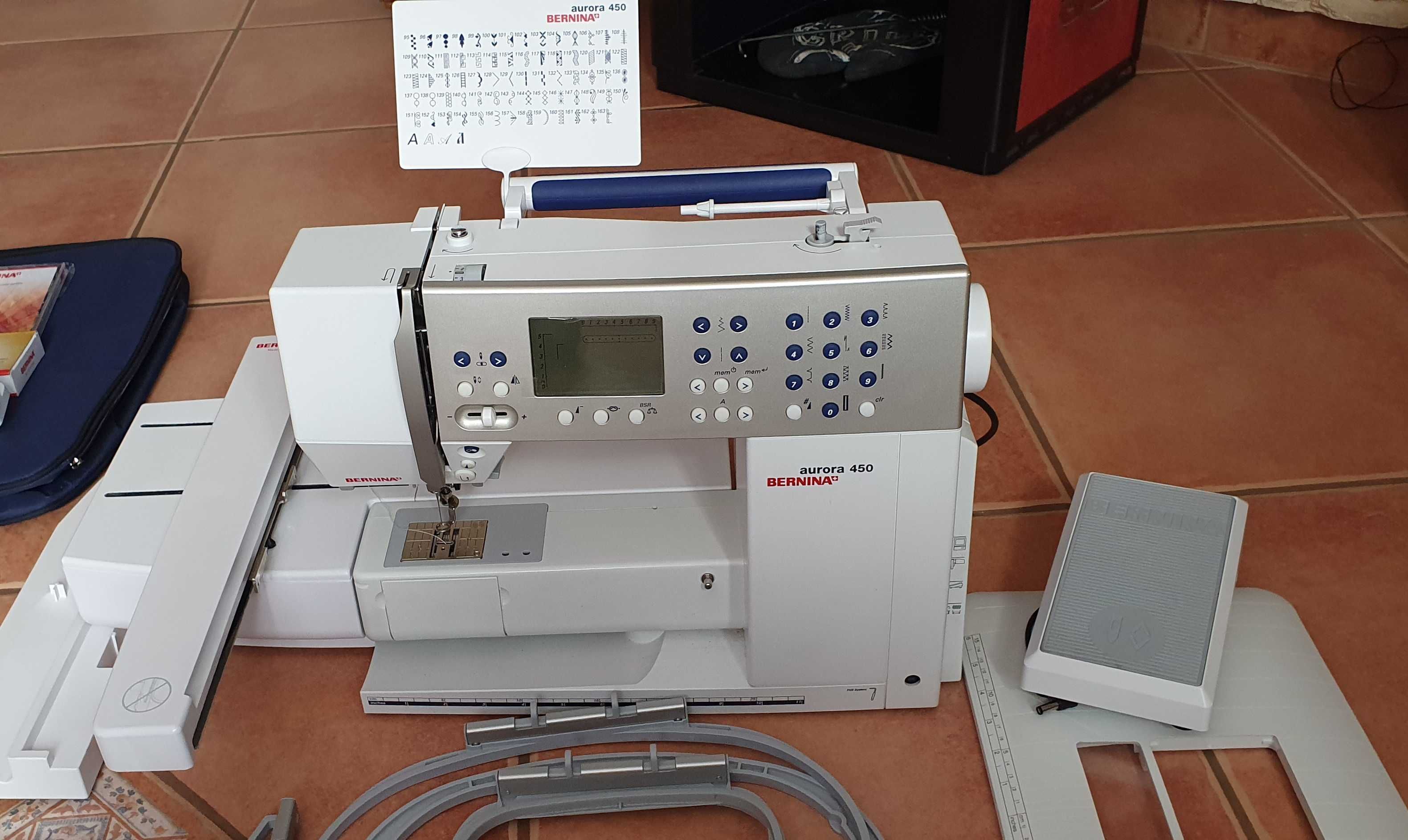 Hafciarka Bernina aurora 450