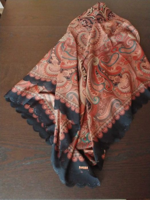 Chusta duża wzorzysta