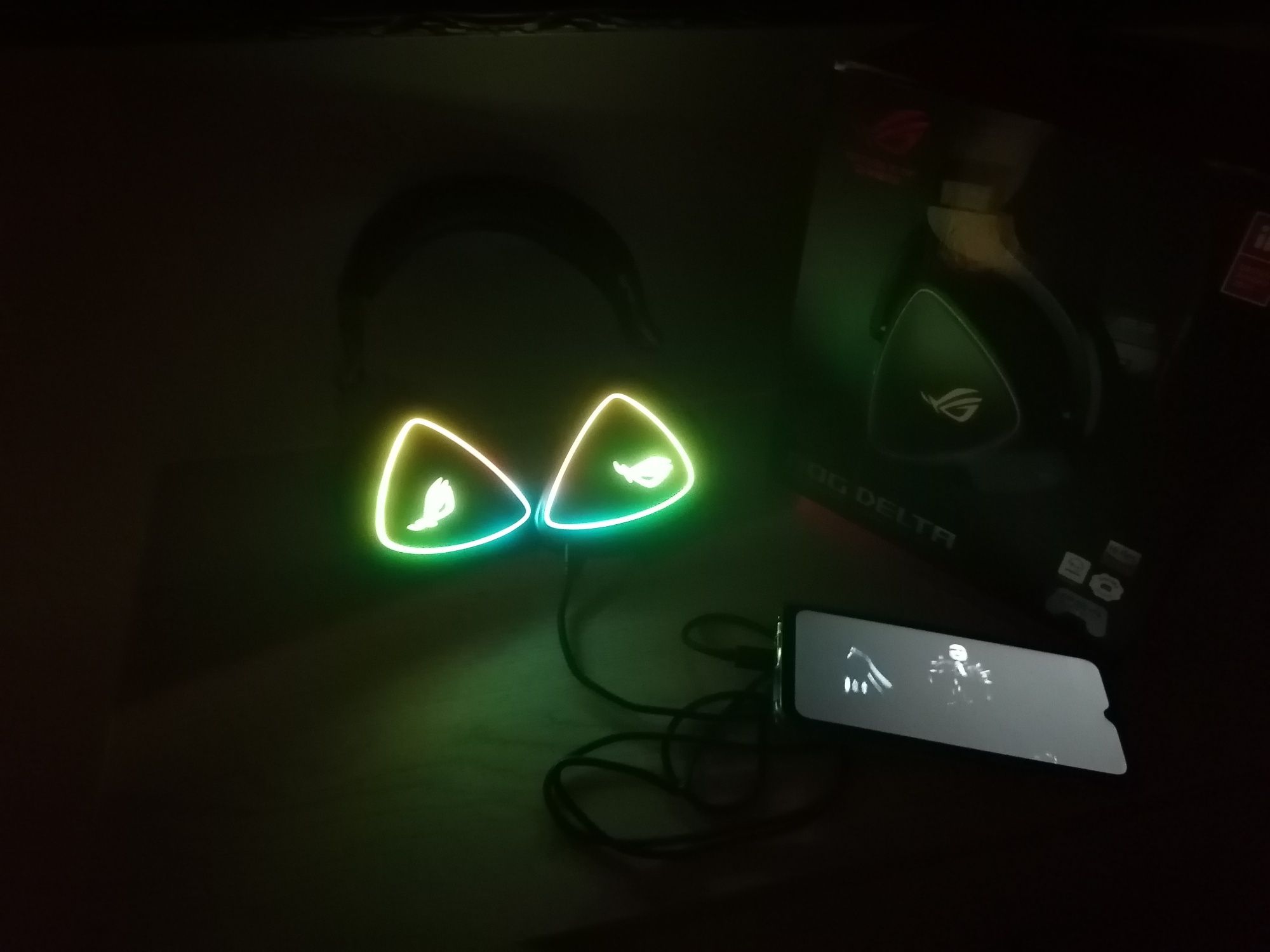 Asus Rog Delta Słuchawki USB type-C