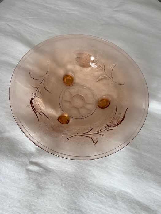 Patera szkło śr. 27 cm