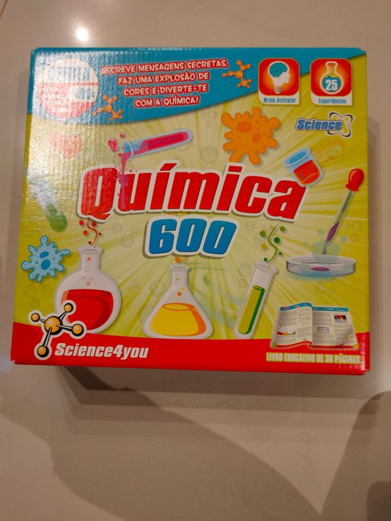 Brinquedo Química 600 Science4you