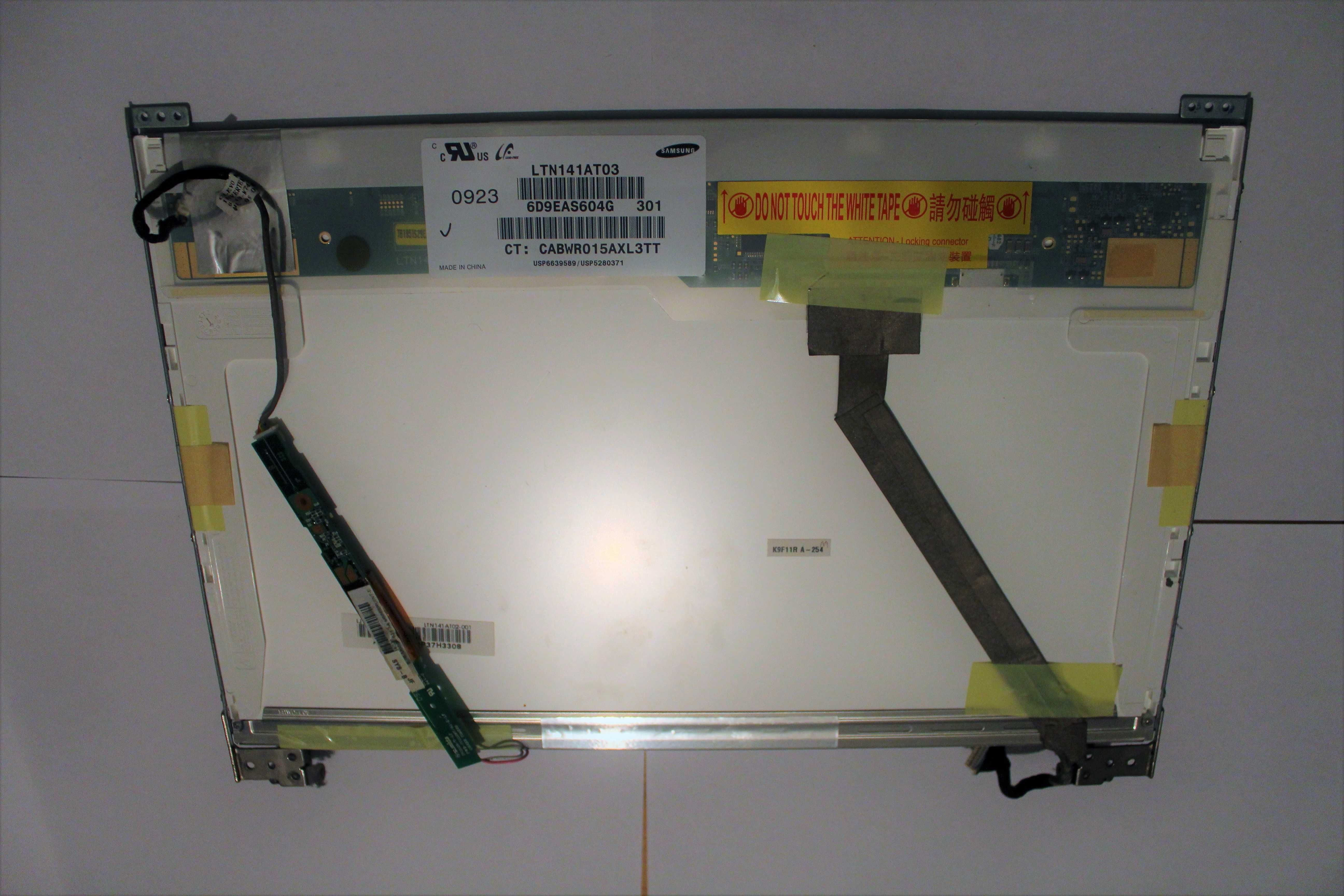 Display LCD 11.4 polegadas para portátil +LCD Backlight Inverter IV1