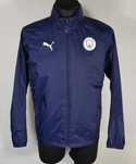 PUMA Manchester City Nowa Kurtka Przeciwdeszczowa S Kaptur Oryginalna