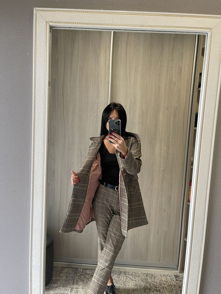 Костюм H&M, стильне пальтішко-піджак і брюки