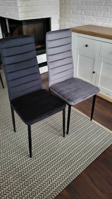 Piękne i eleganckie krzesła VELVET w super cenie SUPER JAKOŚĆ