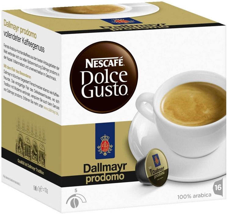 Кава Nescafé Dolce gusto Dallymayr prodomo 30 капсул
