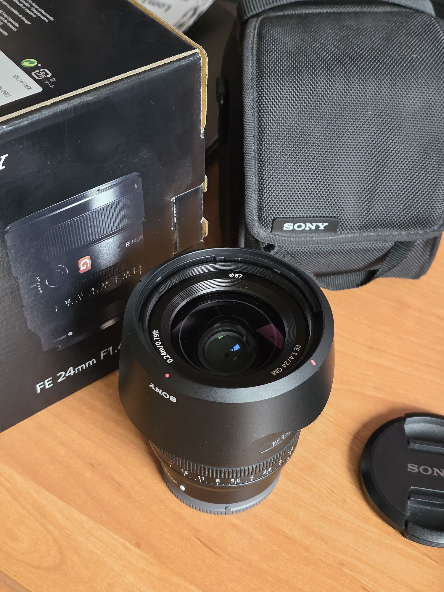 Obiektyw Sony FE 24 mm f/1.4 GM - SEL24F14GM
