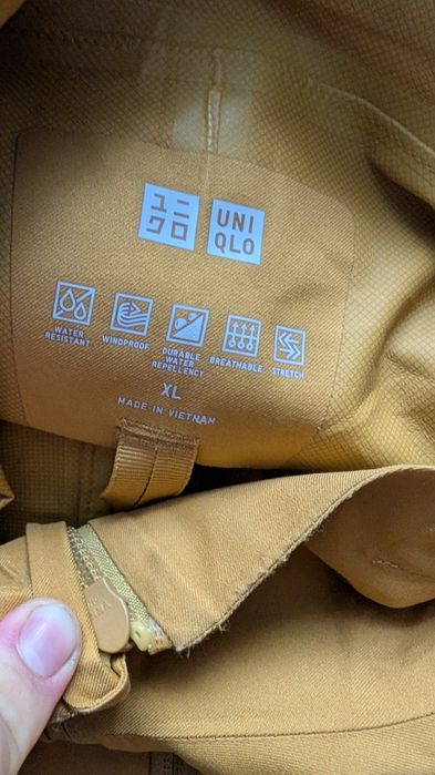 Оригінальна мембранна курточка Uniqlo