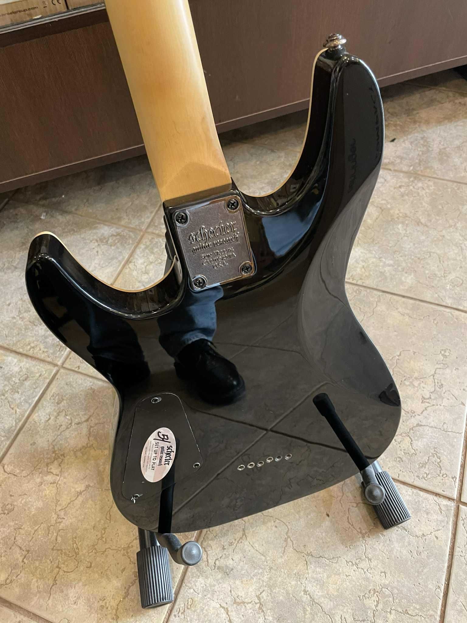 Gitara elektryczna  Schecter Omen 6 BLK