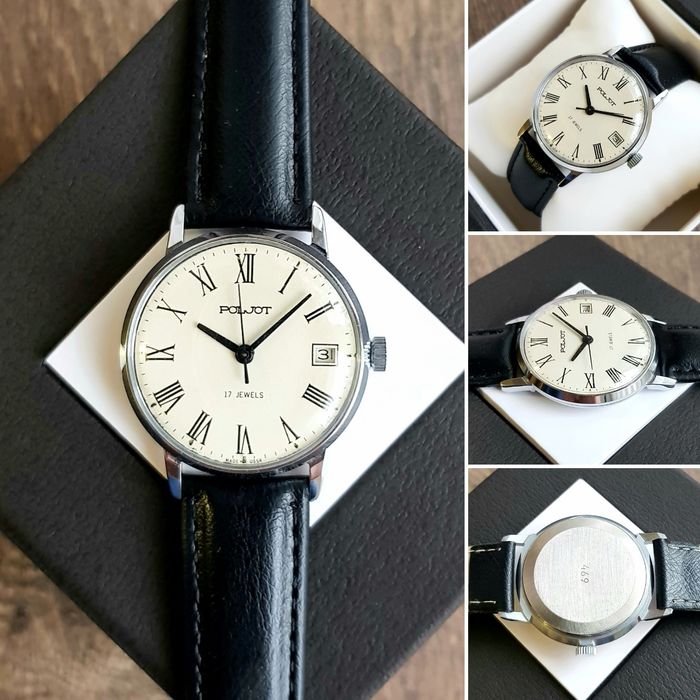 Годинник Poljot 17 jewels Date Made in USSR 70x Original