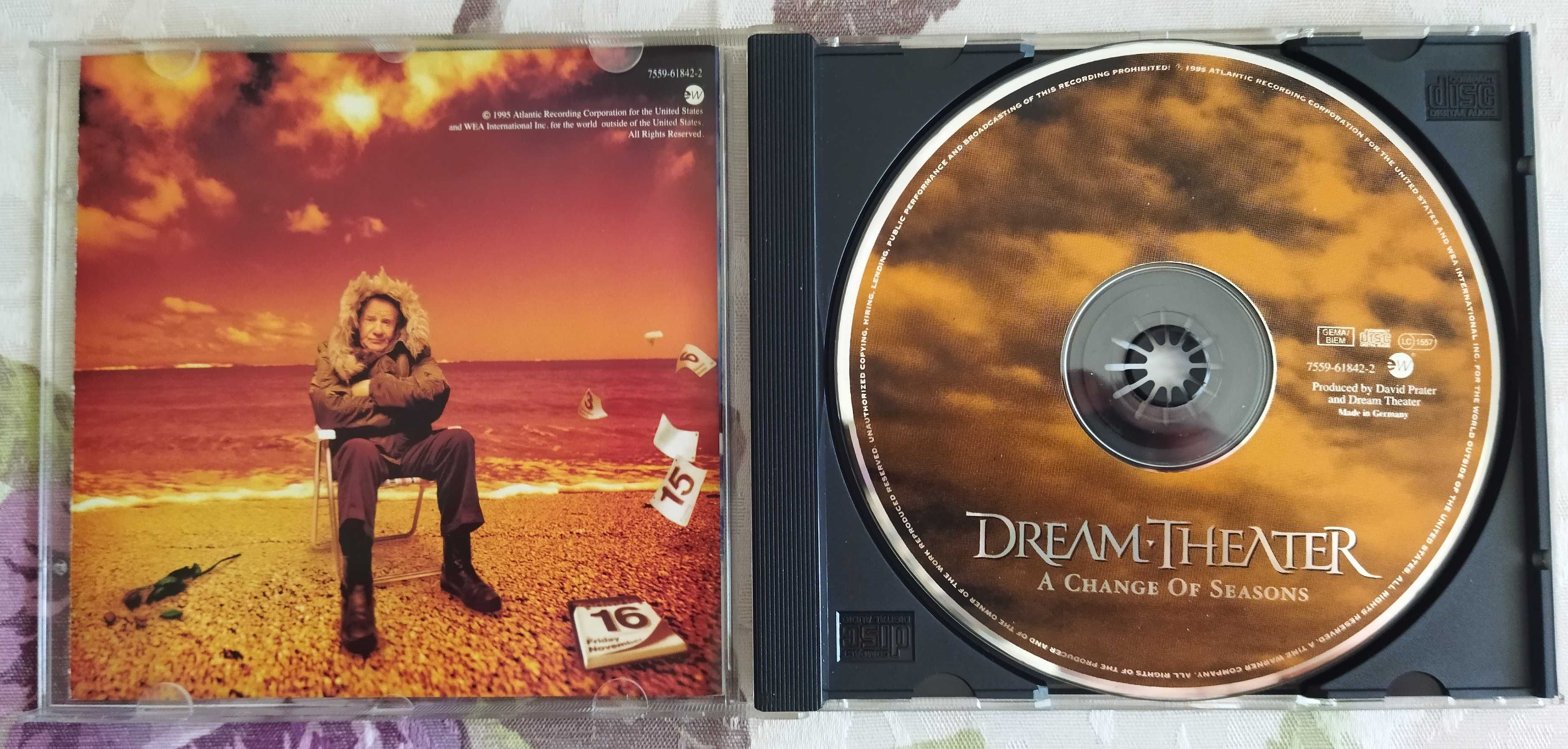Płyty CD amerykańskich grup rockowych: DREAM THEATER.