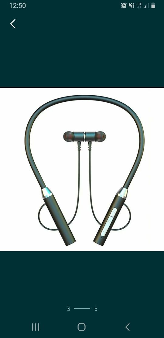 Słuchawki bezprzewodowe Bluetooth sport