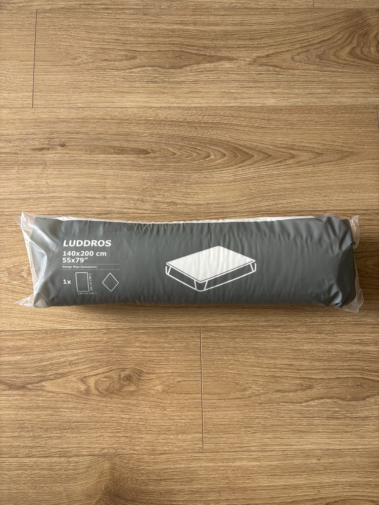 IKEA LUDDROS ochraniacz na materac 140x200 cm