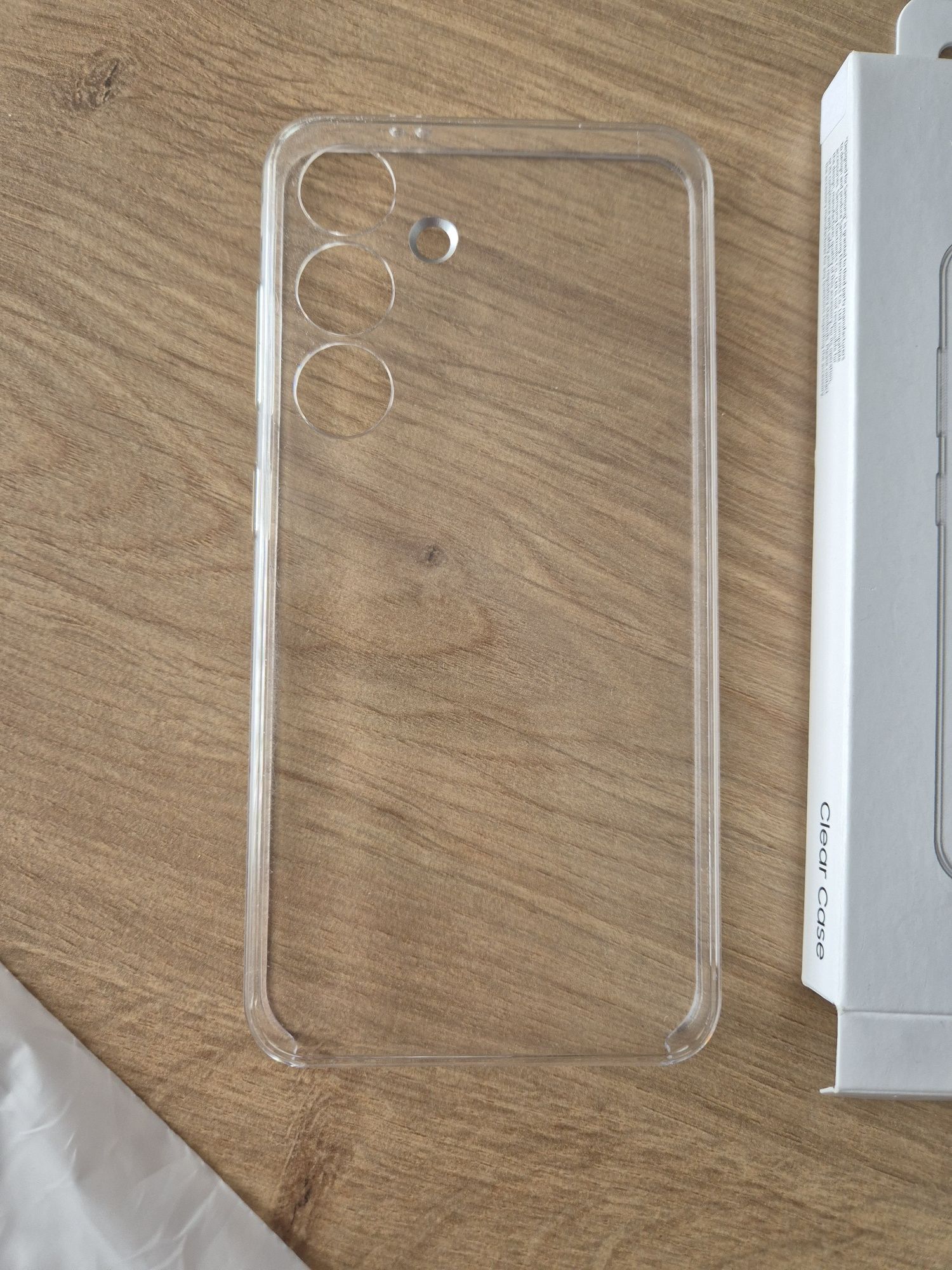 Clear Case samsung s24 etui