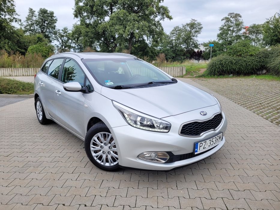 Ładna Kia Ceed kombi 1.6 Gdi 135km-2014 rok-Klima-Salon PL-Ekonomiczna