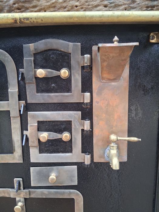 Fogão antigo rústico (restaurado)